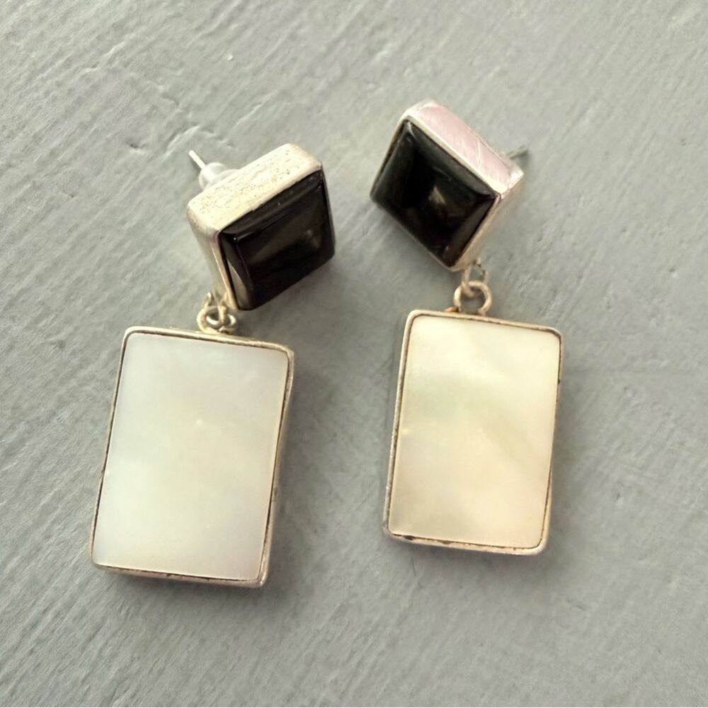 Mexico ATI Sterling Silver Mexico 925 Sterling Silver Earrings